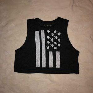 Aeropostale American Flag Tank | Size Large